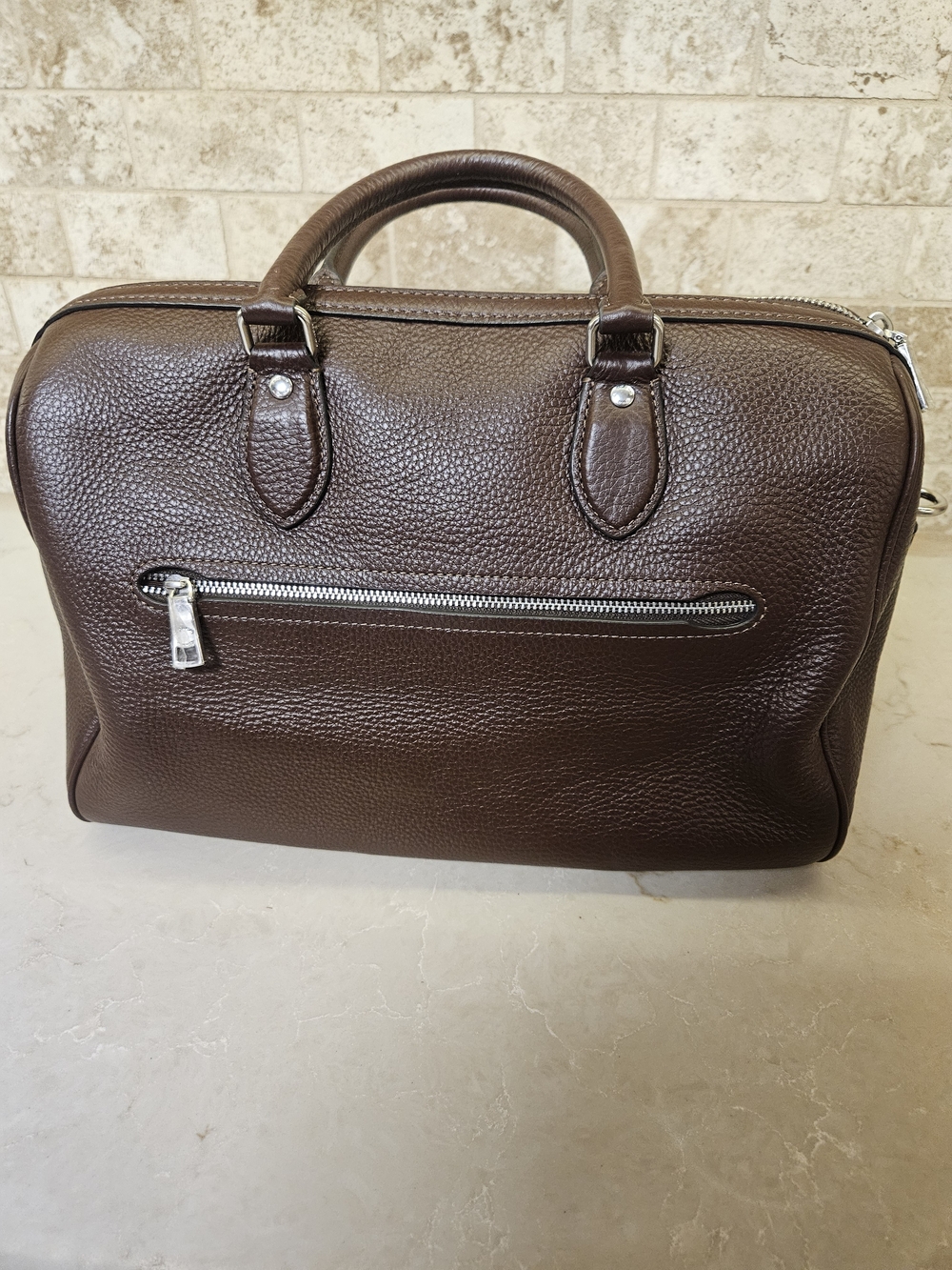 Coach Large Rowan Satchel in Maple - Picture 4 of 9